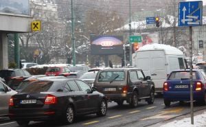 Foto: Dž. K. / Radiosarajevo.ba / Saobraćajne gužve u Sarajevu