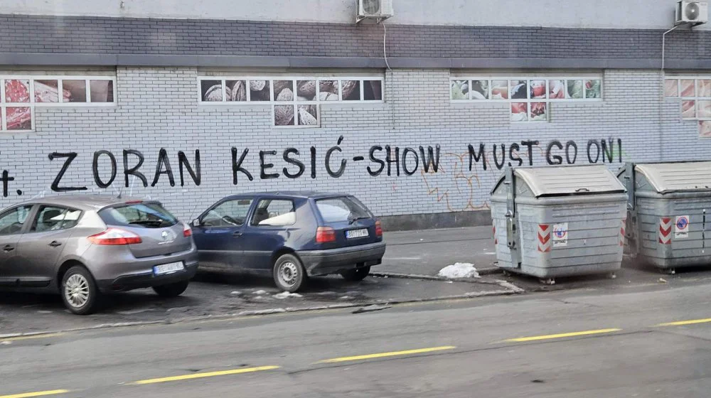 Grafiti u kojima se spominje Kesić