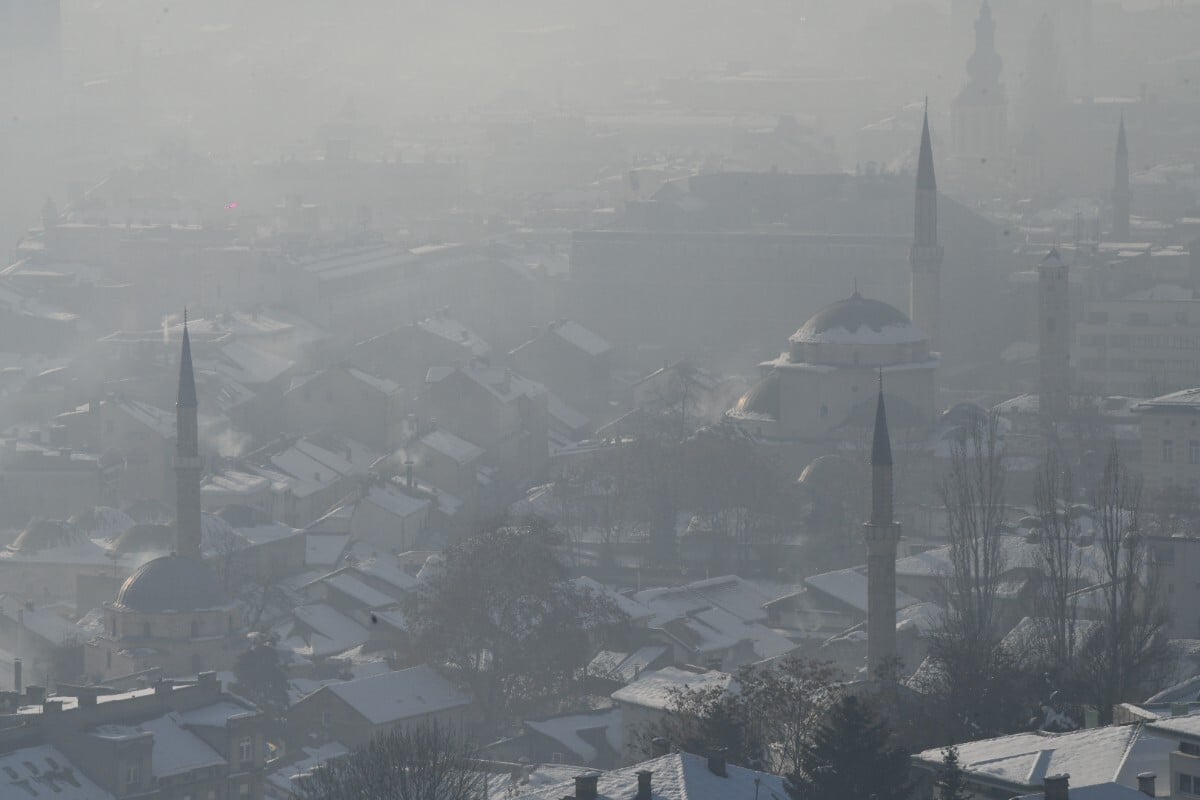 Sarajevo se guši u smogu