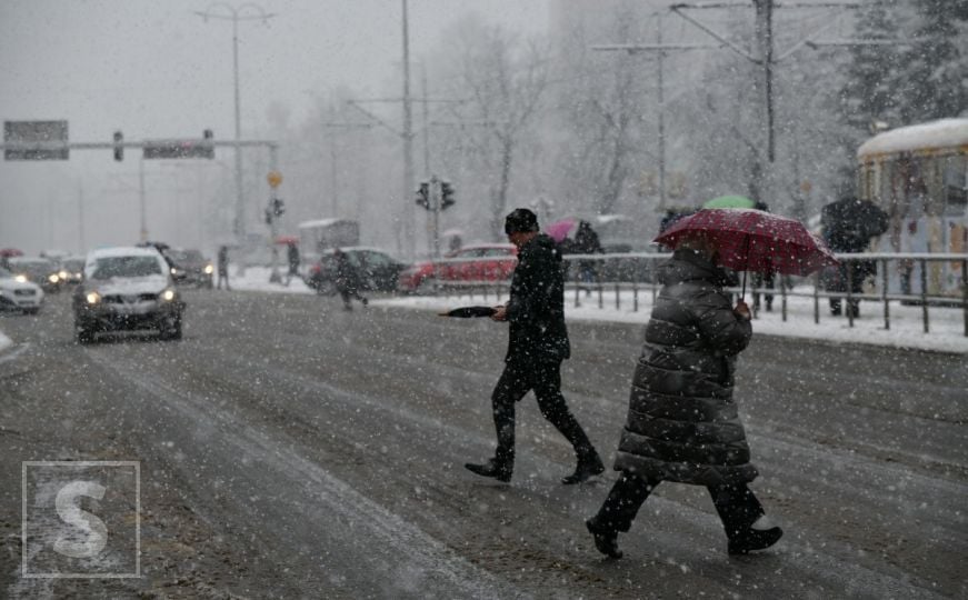 Snijeg u Sarajevu