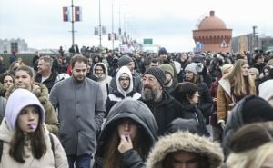 FOTO: AA / Studenti blokirali Mostarsku petlju u Beogradu