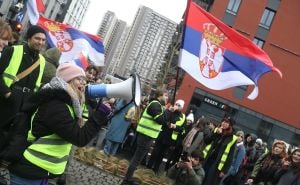 FOTO: AA / Studenti blokirali Mostarsku petlju u Beogradu