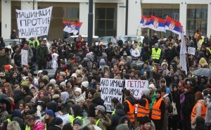 FOTO: AA / Studenti blokirali Mostarsku petlju u Beogradu