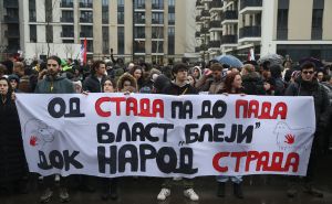 FOTO: AA / Studenti blokirali Mostarsku petlju u Beogradu