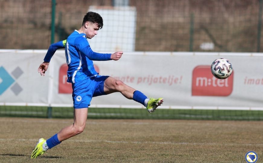 Kerim Alajbegović u dresu reprezentacije BiH