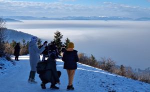 Foto: N. G. / Radiosarajevo.ba / Pogled na maglovito Sarajevo