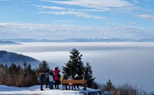 Foto: N. G. / Radiosarajevo.ba / Pogled na maglovito Sarajevo