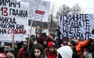 Foto: Anadolija / Studenti pozvali na generalni štrajk u Srbiji