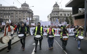 Foto: Anadolija / Studenti pozvali na generalni štrajk u Srbiji