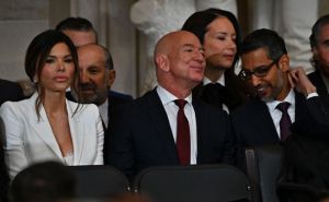 Foto: EPA-EFE / Lauren Sanchez i Jeff Bezos