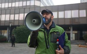 Foto: Dž. K. / Radiosarajevo.ba / Protesti privrednika ispred Vlade FBiH