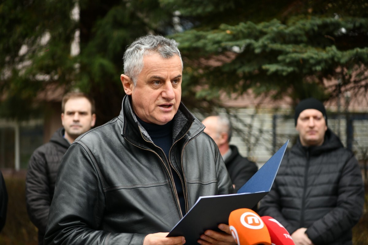 Protest ispred PMF-a
