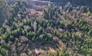 Foto: A. K. / Radiosarajevo.ba / Klizište iznad Širokače