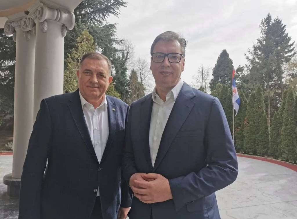 Milorad Dodik i Aleksandar Vučić