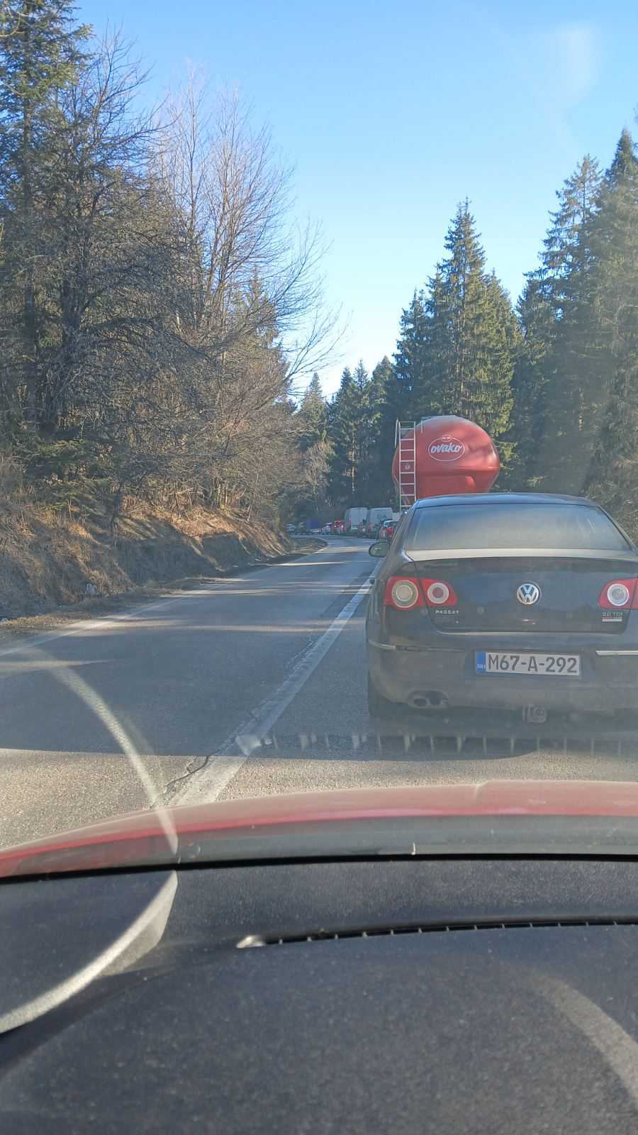 Udes na putu Bakići - Nišići