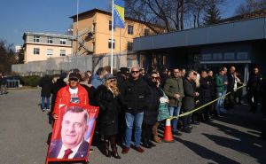 Foto: Dž. K. / Radiosarajevo.ba / Policija ispred Suda BiH