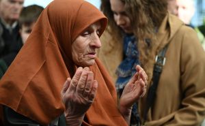 Foto: N. G. / Radiosarajevo.ba / Obilježena godišnjica stradanja građana na pijaci Markale 1994. godine