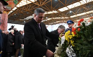 Foto: N. G. / Radiosarajevo.ba / Obilježena godišnjica stradanja građana na pijaci Markale 1994. godine