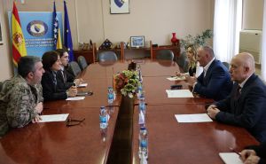Foto: Ministarstvo odbrane BiH / Posjeta ambasadorice Španije Ministarstvu odbrane BiH