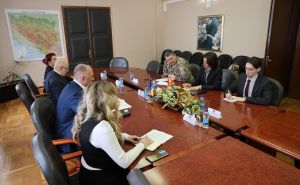 Foto: Ministarstvo odbrane BiH / Posjeta ambasadorice Španije Ministarstvu odbrane BiH