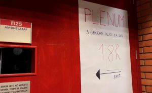 Foto: Sanja Klajić / DW / U plenumu ponekad učestvuje i po stotine studenata, a rasprave mogu da traju satima