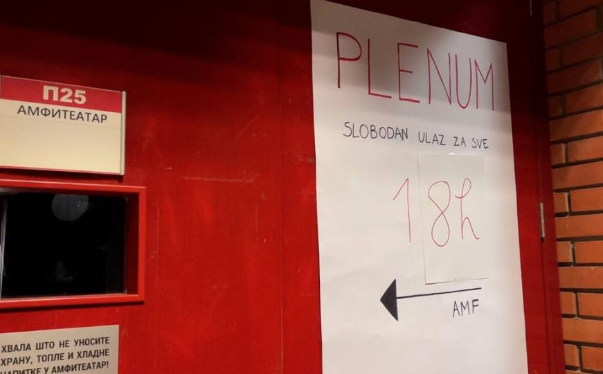 U plenumu ponekad učestvuje i po stotine studenata, a rasprave mogu da traju satima