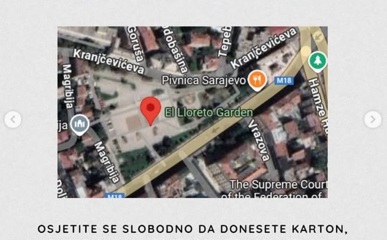 Poziv na protest, Hastahana