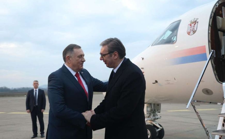 Milorad Dodik i Aleksandar Vučić