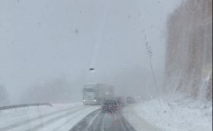 Foto: Čitatelj / Snijeg na bh. putevima
