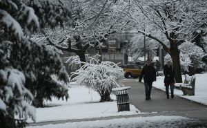 Foto: Anadolija / Snijeg u Sarajevu