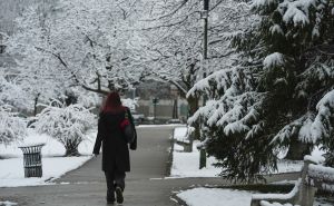 Foto: Anadolija / Snijeg u Sarajevu
