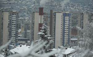 Foto: Anadolija / Snijeg u Sarajevu
