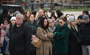 Foto: N. G. / Radiosarajevo.ba / Protesti u Sarajevu zbog ubistva Inele i njenog sina