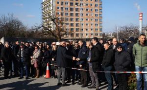 Foto: Dž.K. / Radiosarajevo.ba / Pristalice Milorada Dodika ispred Suda BiH