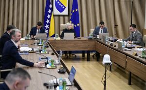 Foto: A. K. / Radiosarajevo.ba / Sjednica Vijeća ministara BiH