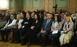 Foto: Dž.K. / Radiosarajevo.ba / Prisutne je pozdravio dr. Sanjin Kordić