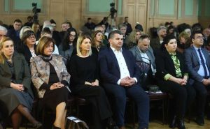 Foto: Dž.K. / Radiosarajevo.ba / Prisutne je pozdravio dr. Sanjin Kordić