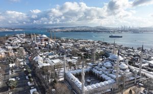 FOTO: AA / Aja Sofija pod snijegom