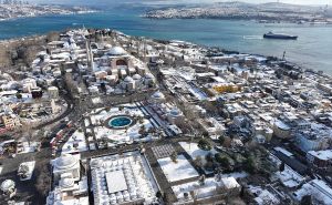 FOTO: AA / Aja Sofija pod snijegom