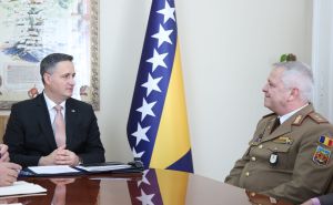 Foto: Press  / Denis Bećirović sa Florinom-Marianom Barbuom