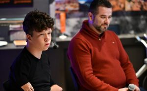 Foto: A. K. / Radiosarajevo.ba / Ismail Barlov i Amel Kapo na Sarajevo Olympic Weeku