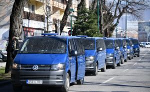 Foto: A. K. / Radiosarajevo.ba / Jake policijske snage uoči derbija