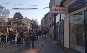 Foto: BHRT / Protest penzionera u Tuzli