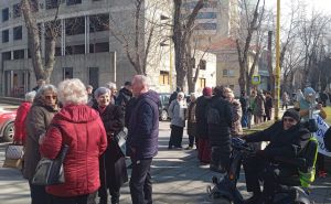 Foto: BHRT / Protest penzionera u Tuzli
