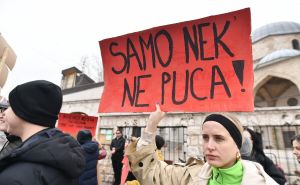 Foto: A. K. / Radiosarajevo.ba / Protest u Sarajevu