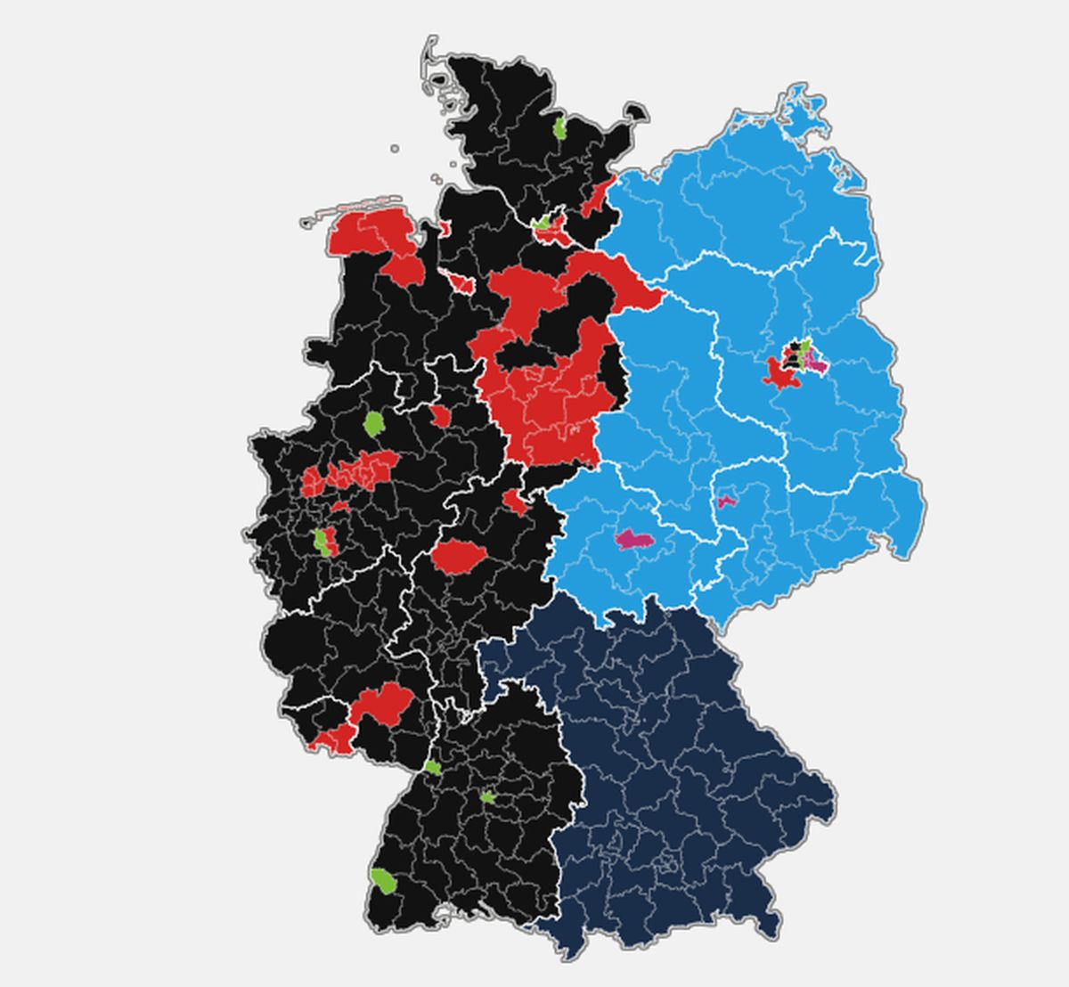 Rezultati izbora u Njemačkoj