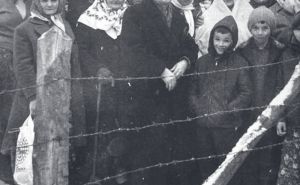 Foto: Ustupljena fotografija za portal Radiosarajevo.ba / Nurija-ef. Duhandžić u društvu svojih džematlija