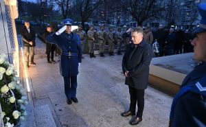 Foto: N. G. / Radiosarajevo.ba / Obilježena 32. godišnjica formiranja 101. motorizovane brigade