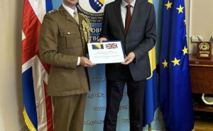 Foto: Ministarstvo odbrane BiH / Sporazum između Ministarstva odbrane i Ujedinjenog Kraljevstva