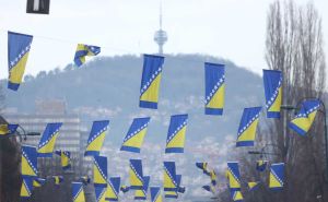 Foto: Dž. K. / Radiosarajevo.ba / Ukrašeno Sarajevo povodom Dana nezavisnosti BiH